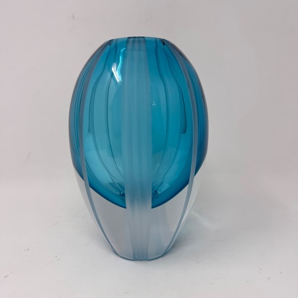 Waterford Evolution Aqua Haze Vase 7
